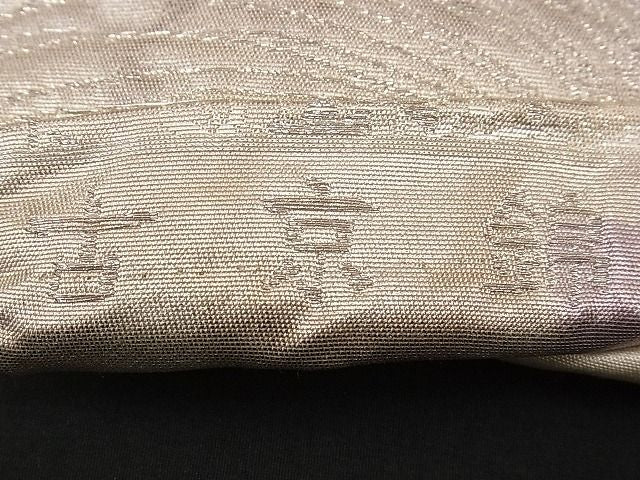 平和屋着物■六通柄袋帯 ふくれ織 古京錦 二重引箔 逸品 n-jx0458
