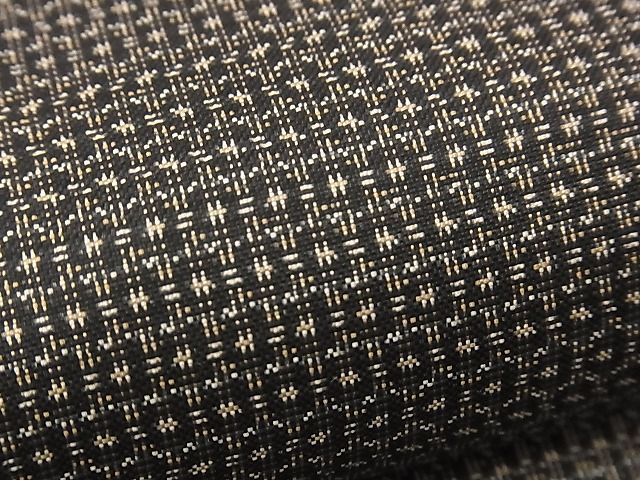 平和屋着物■男性 紬 80亀甲 逸品 n-jx0782