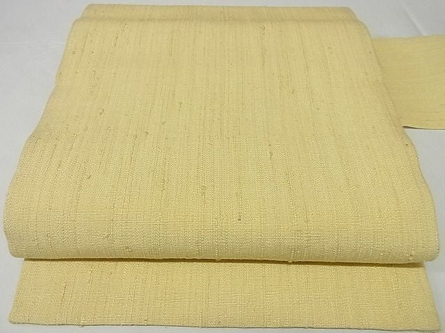 平和屋本店■極上 浦野理一 経節紬 九寸名古屋帯 蒸栗色 正絹 逸品 未使用 KAAA10398kk4 - 平和屋