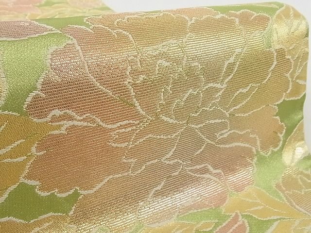 平和屋本店■極上 龍村美術織物 たつむら 六通柄袋帯 花鳥苑錦 金銀糸 正絹 逸品 KAAA10427kk4 - 平和屋