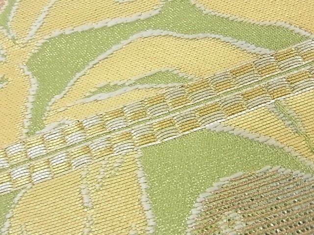 平和屋本店■極上 龍村美術織物 たつむら 六通柄袋帯 花鳥苑錦 金銀糸 正絹 逸品 KAAA10427kk4 - 平和屋