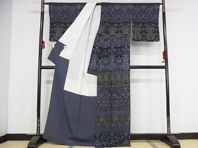 平和屋本店■極上 前田仁仙 仁仙更紗 訪問着 健勝苑扱い 正絹 逸品 KAAA1301kk4 - 平和屋