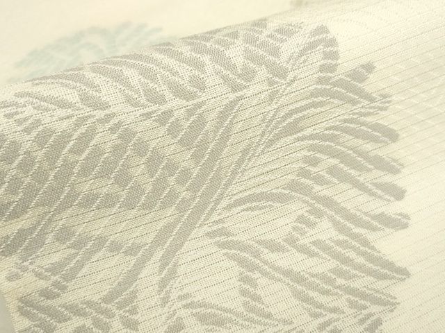 平和屋本店■極上 夏物 西陣 川島織物 九寸名古屋帯 海松文 正絹 逸品 KAAA1736kk4