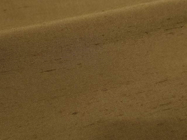 平和屋本店■極上 石川県指定無形文化財 牛首紬 白山工房 手織り 男性 アンサンブル 色無地 黒茶色 証紙付 正絹 逸品 KAAA1758kk5 - 平和屋