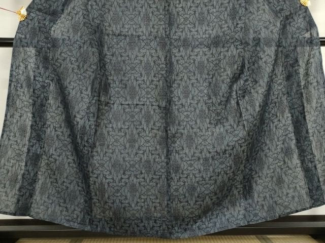 平和屋本店■極上 夏物 重要無形文化財 本場宮古上布 苧麻 花菱文 逸品 KAAA1762kk5 - 平和屋