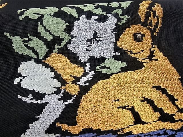 平和屋本店■極上 龍村平蔵製 角倉文錦 本袋帯 逸品 kh187 - 平和屋