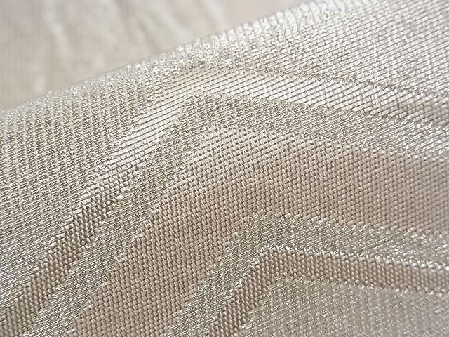 平和屋着物■六通柄袋帯 毘沙門亀甲 銀糸 逸品 n-kv0920
