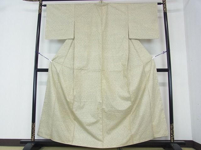 平和屋着物■上質な紬 吉祥文 逸品 mz1294