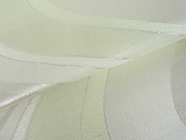 平和屋着物■西陣 六通柄袋帯 流水文 銀糸 証紙付き 逸品 mz1441