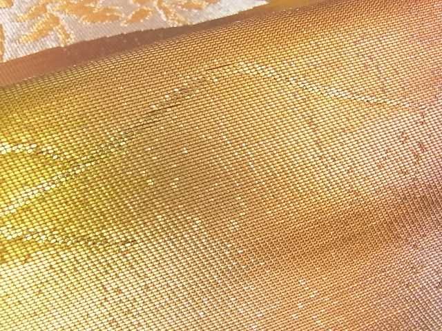 平和屋着物■六通柄袋帯 風景文 金銀糸 逸品 mz1455