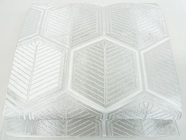 平和屋着物■六通柄袋帯 亀甲松葉文 mz1482