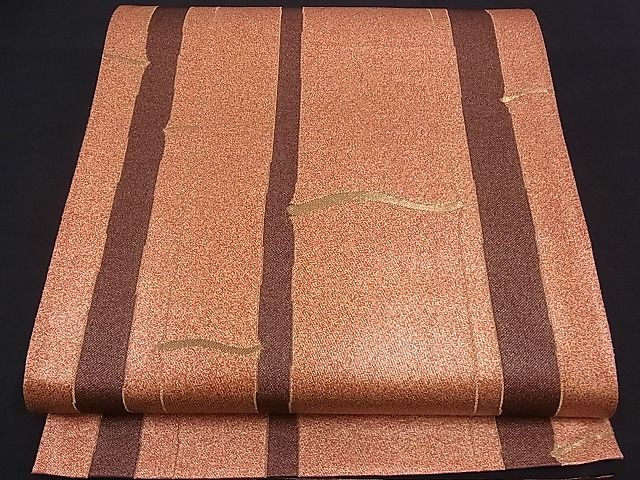 平和屋着物■西陣 六通柄袋帯 群れ竹文 逸品 n-mz4003