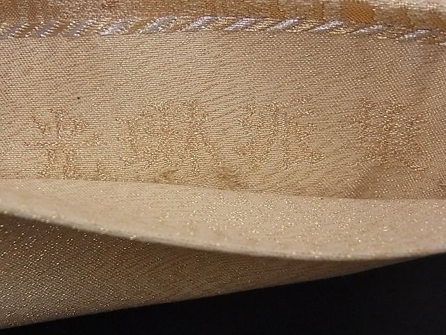 平和屋着物■六通柄袋帯 光琳派集 金糸 逸品 n-mz4032