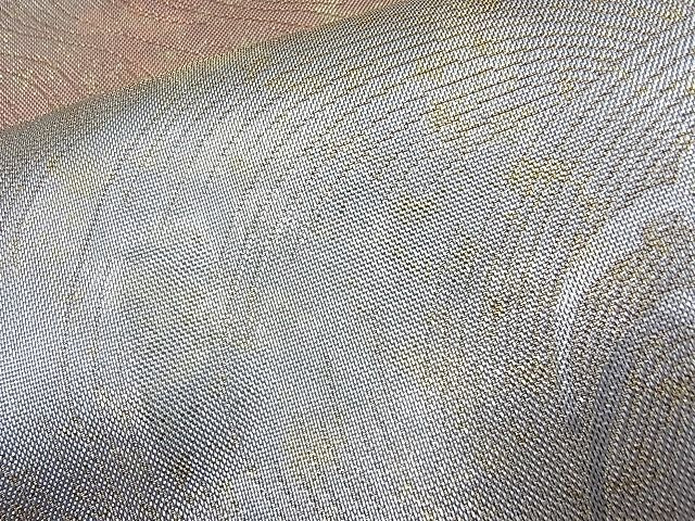 平和屋着物■全通柄袋帯 立波文 金銀糸 逸品 n-mz4879