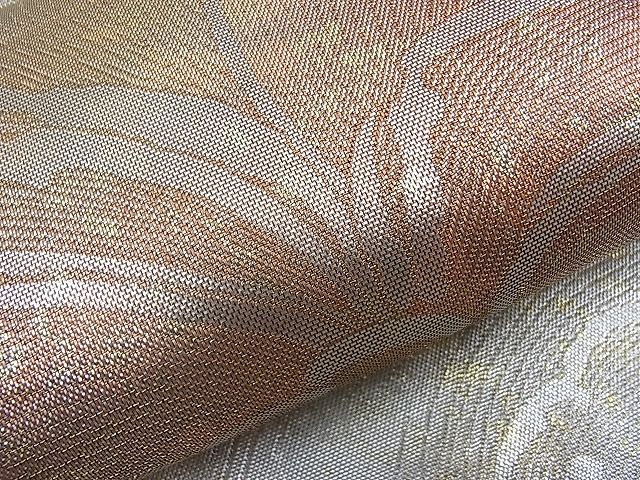 平和屋着物■全通柄袋帯 立波文 金銀糸 逸品 n-mz4879