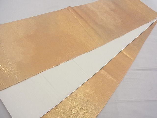 平和屋着物■全通柄袋帯 霞文 金糸 逸品 n-fw2866