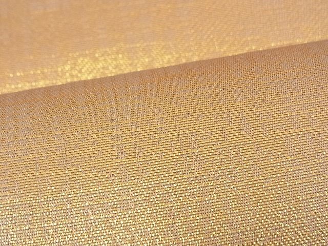 平和屋着物■全通柄袋帯 霞文 金糸 逸品 n-fw2866