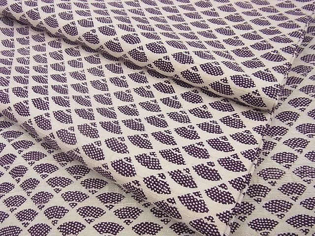 平和屋着物■上質な紬 扇面尽くし 逸品 n-gh2614