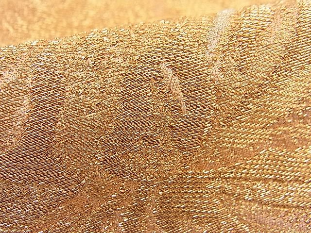平和屋着物■六通柄袋帯 雲重ね花鳥文 金銀糸 京やまと 逸品 n-hj2833