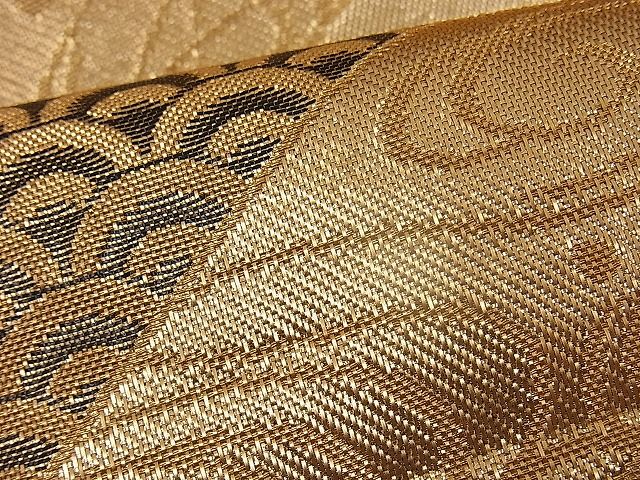 平和屋着物■六通柄袋帯 古都の調 金銀糸 逸品 n-ip0390