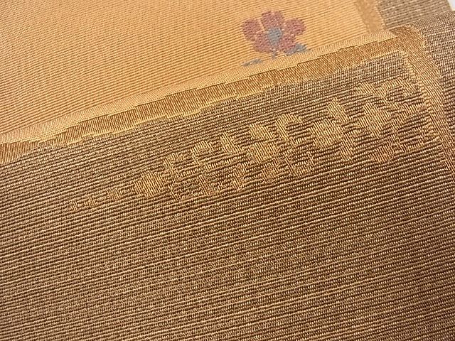 平和屋着物■六通柄袋帯 変わり市松文様 逸品 n-je3333