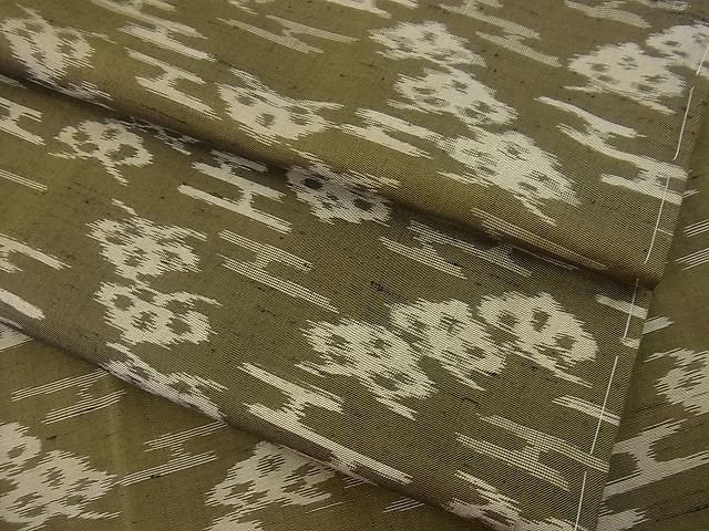 平和屋着物■上質な紬 エ霞松文 逸品 未使用 n-sg1059