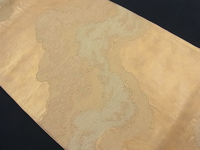 平和屋着物■六通柄袋帯 霞文 金糸 逸品 n-th1210
