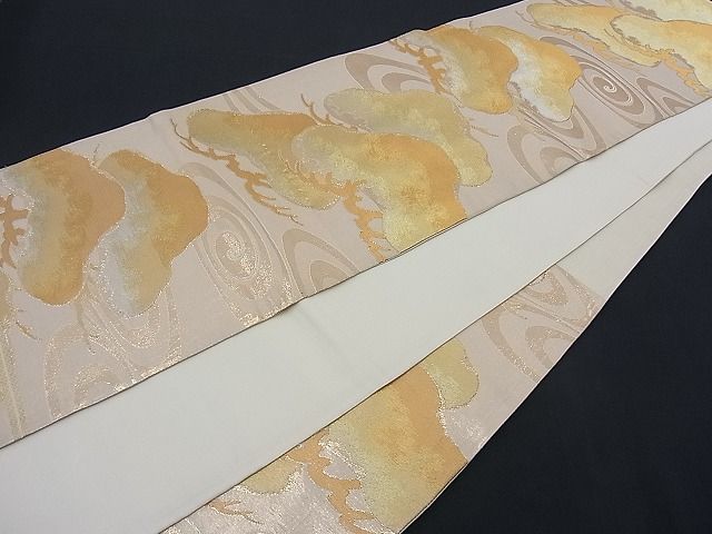 平和屋着物■六通柄袋帯 浜松文 金銀糸 逸品 n-th1212