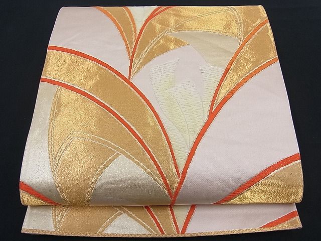 平和屋着物■六通柄袋帯 唐織 吉祥文 金糸 逸品 n-th1252