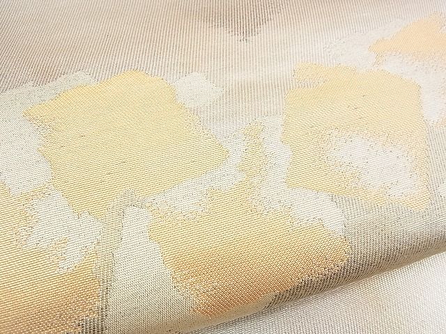 平和屋着物■六通柄袋帯 破れ色紙重ね文 金銀彩 逸品 n-yc3062
