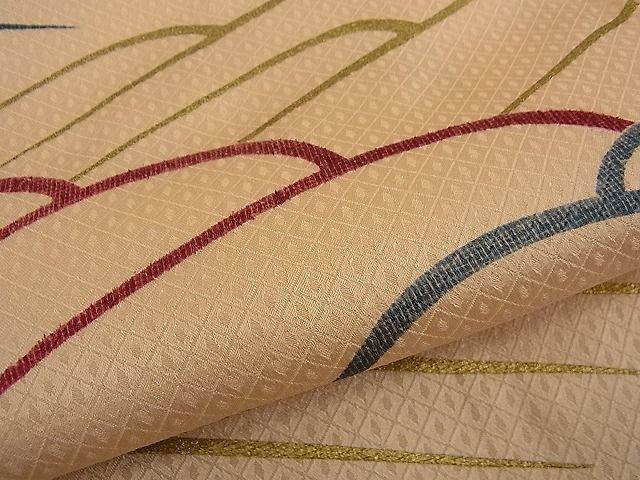 平和屋着物■付下げ 流水文 金彩 逸品 n-ne0592