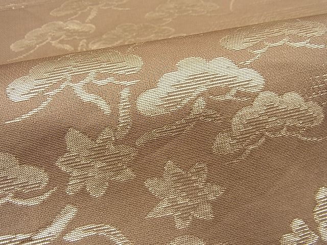 平和屋着物■六通柄袋帯 松花文 金糸 逸品 n-ne0676