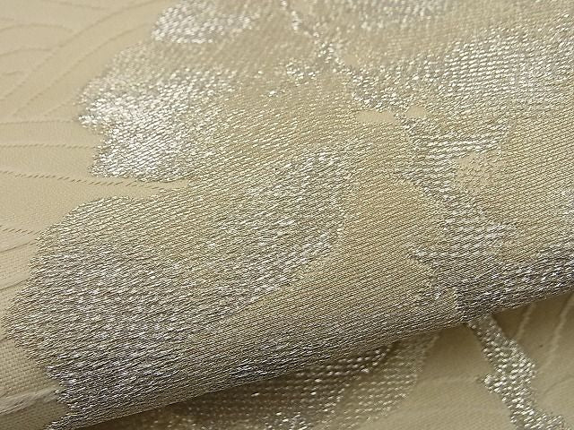 平和屋着物■六通柄袋帯 樹林文 銀糸 逸品 n-ne1201