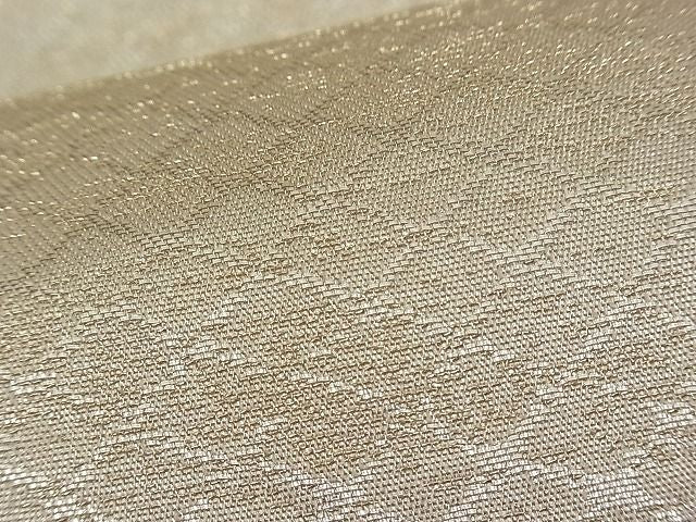 平和屋着物■六通柄袋帯 松皮菱文 金銀糸 逸品 n-pk0152