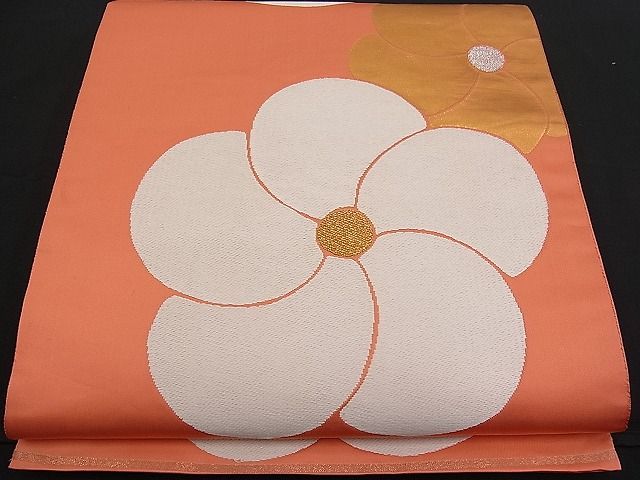 平和屋着物■六通柄袋帯 捻花文 金銀糸 逸品 n-pk0896