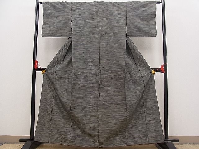 平和屋着物■上質な紬 霞文 逸品 n-pk1390