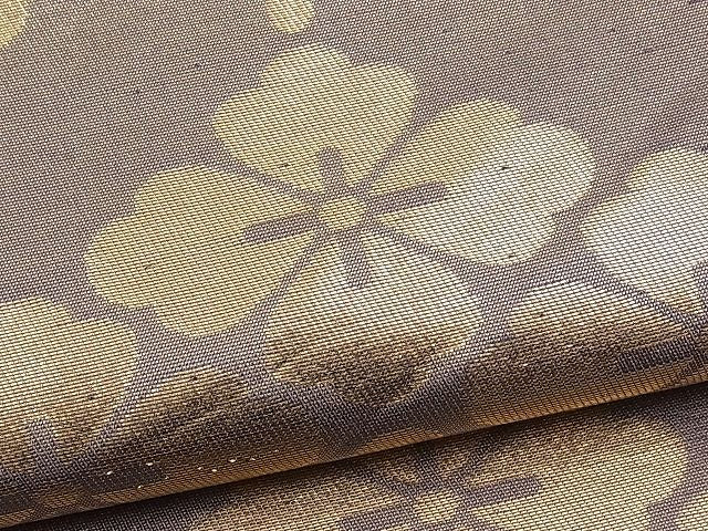 平和屋着物■六通柄袋帯 花菱文様 金糸 逸品 n-pk1988