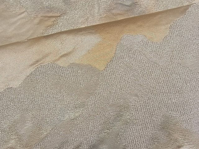 平和屋着物■六通柄袋帯 遠山文 金銀糸 逸品 n-pk1992