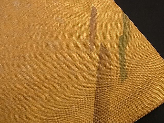 平和屋着物■六通太鼓柄袋帯 手描き 幾何学模様 金彩 逸品 n-qw0009