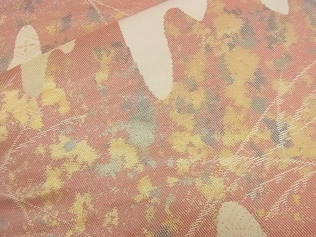 平和屋着物■六通柄袋帯 壺垂れ吉祥文 金糸 逸品 n-qw0100