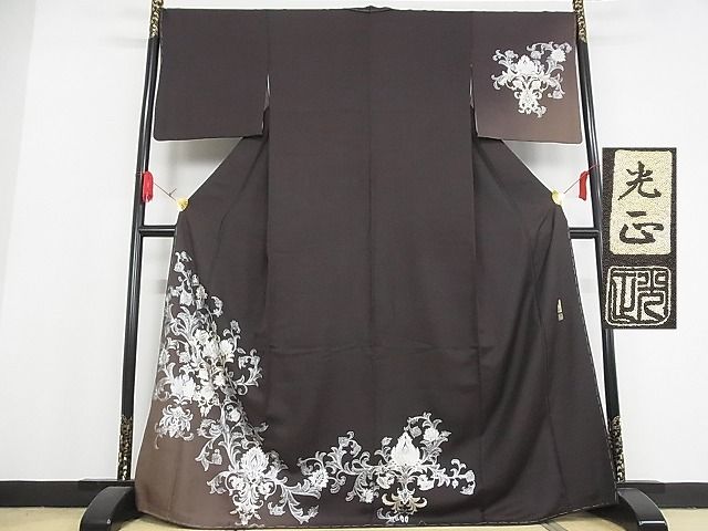 平和屋本店●極上 金彩友禅 卓越技能者・名工・和田光正 訪問着 暈し染め 反端付き 着丈169cm 裄丈69cm 正絹 未使用 3kk3359
