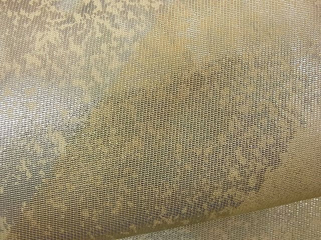 平和屋着物■六通柄袋帯 菱吉祥文 引箔 逸品 n-rv0065
