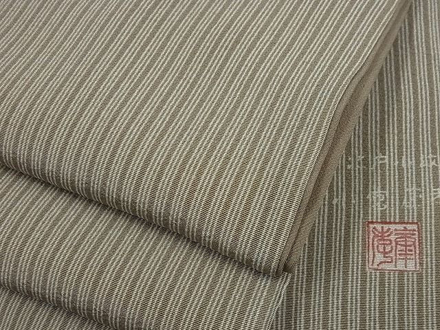 平和屋本店○極上 男性 人間国宝 小宮康孝 江戸小紋 間道 逸品3s1841