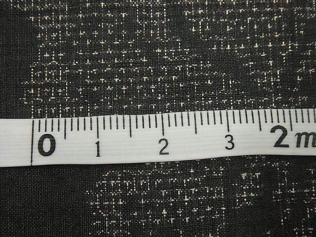 平和屋本店●超希少 本場結城紬 重要無形文化財 奥順謹製 160亀甲 蝋色地 阪急百貨店扱い 証紙 逸品 未使用3s3371