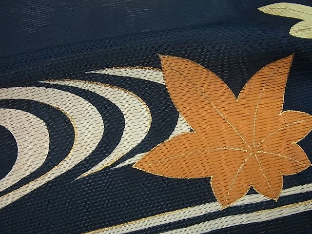 平和屋本店■希少 夏物 銀座志ま亀 訪問着 絽 百入茶地 金彩 反端付き 逸品 未使用3s4962