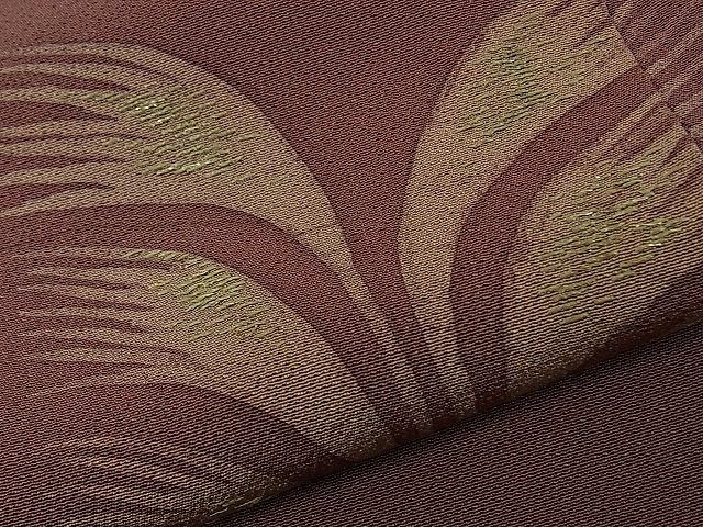 平和屋着物■付下げ 刺繍 草葉文 逸品 n-sa1862