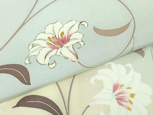 平和屋本店■極上 松田聖子 SEIKO MATSUDA 訪問着 枝花文 暈し染め 金彩 逸品 未使用 DZAA2127kh4 - 平和屋