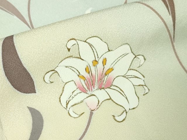 平和屋本店■極上 松田聖子 SEIKO MATSUDA 訪問着 枝花文 暈し染め 金彩 逸品 未使用 DZAA2127kh4 - 平和屋