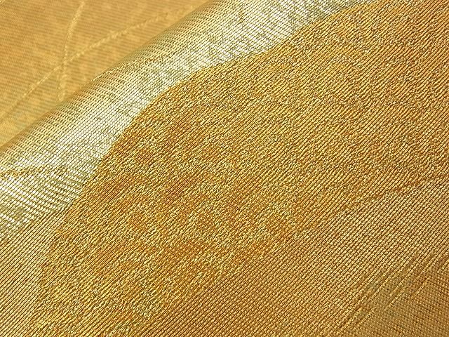 平和屋着物■六通柄袋帯 吉祥霞遠山文 金糸 逸品 n-sx1221
