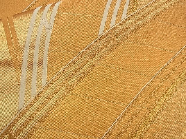 平和屋着物■六通柄袋帯 唐織 渡り橋文 金糸 逸品 n-sx1264